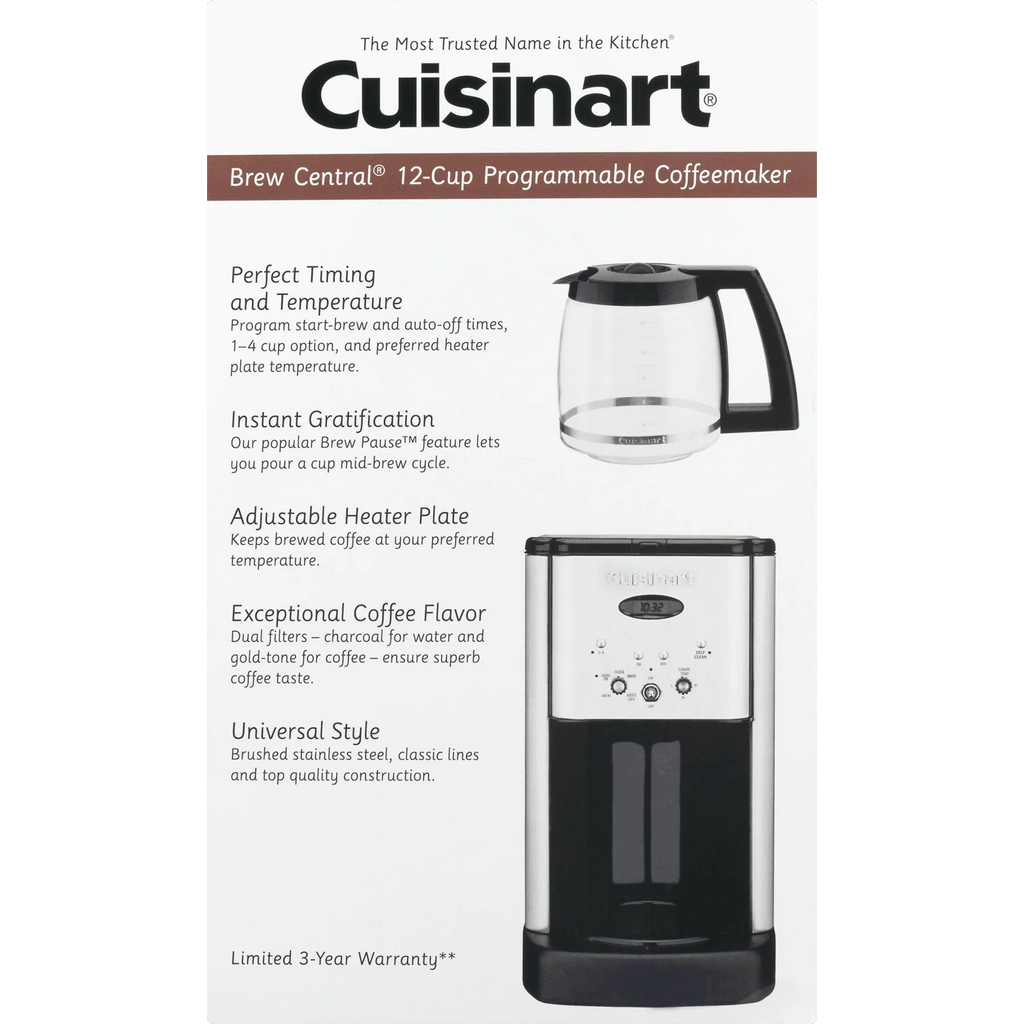 12 Cup Programmable Coffeemaker F105