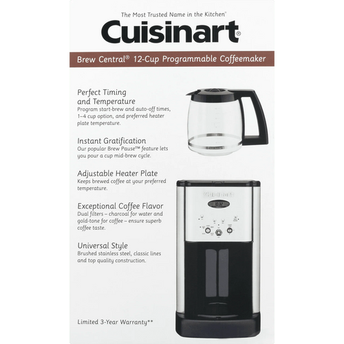 12 Cup Programmable Coffeemaker F105