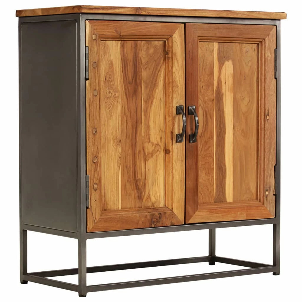Recycled Teak and Steel Sideboard T900