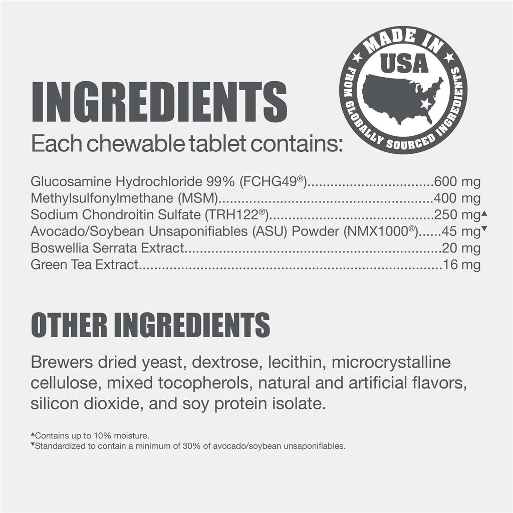 Joint Health Supplement with MSM for Small to Medium Dogs M155889