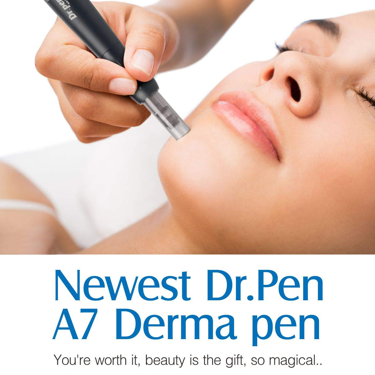 Microneedling Pen with 12-Pin and 36-Pin Replacement Cartridges D126
