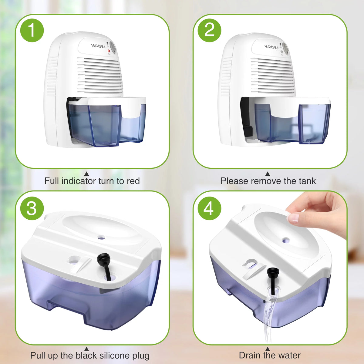 Electric Dehumidifier with Auto Shut off B244239