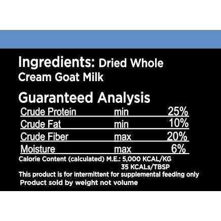 Dried Whole Cream Goat Milk X2367