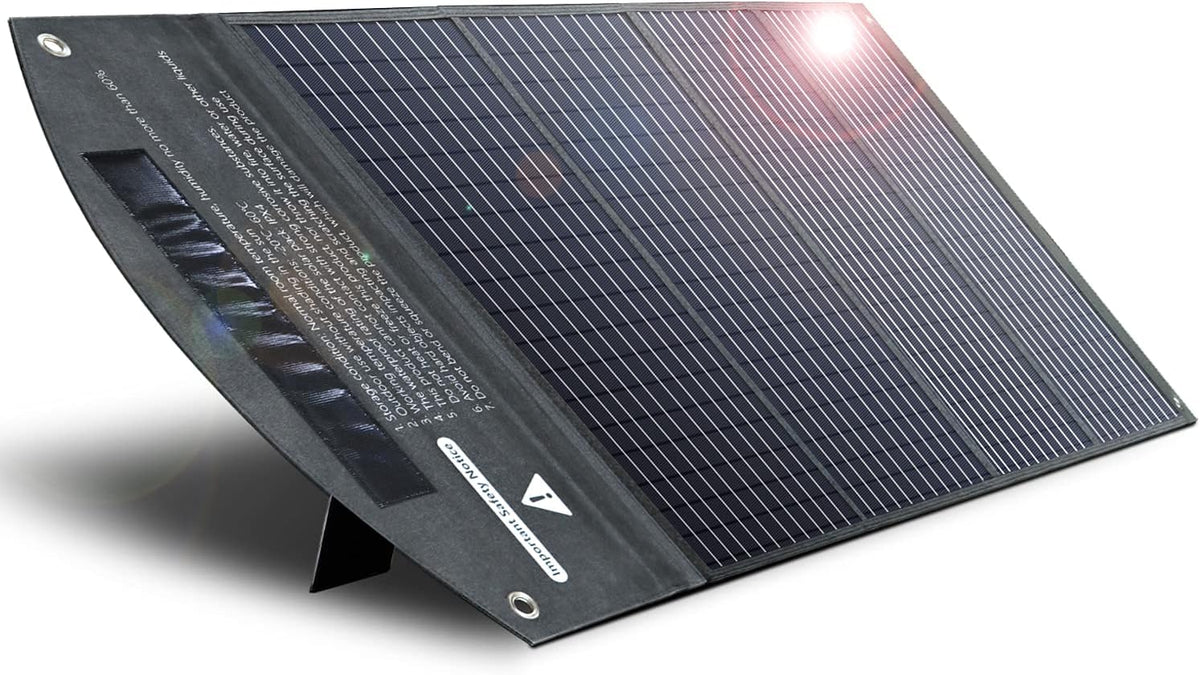 100W 18V Monocrystalline Portable Solar Panel Charger T339318