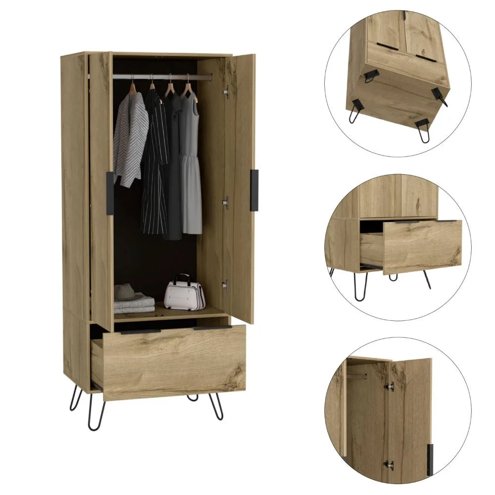 Light Oak Armoire O773100
