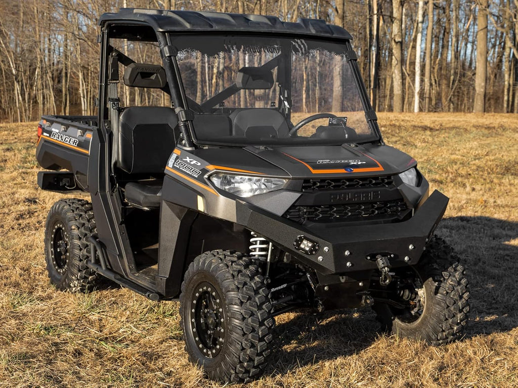 Clear Scratch Resistant Full Windshield for Polaris Ranger XP 1000 / Crew Y910729