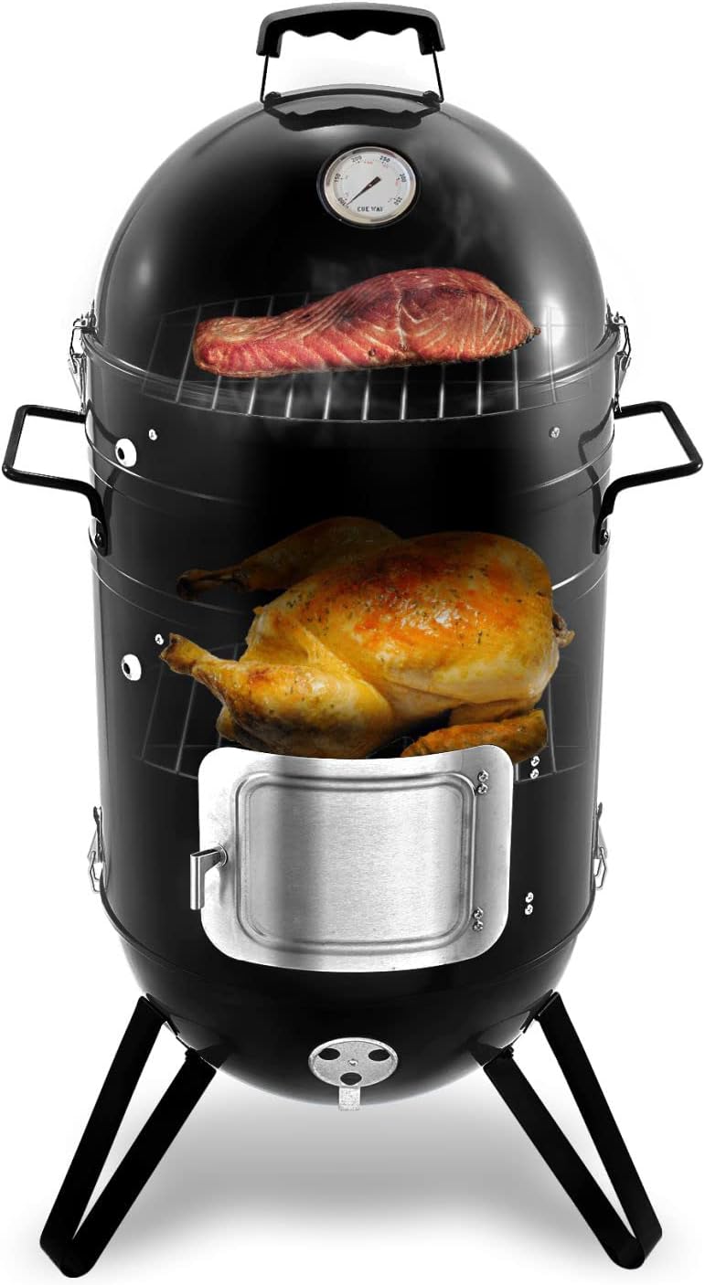 Vertical Smoker Grill Combo N2036
