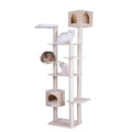 89-Inch Seven Levels Real Wood Cat Tree C256