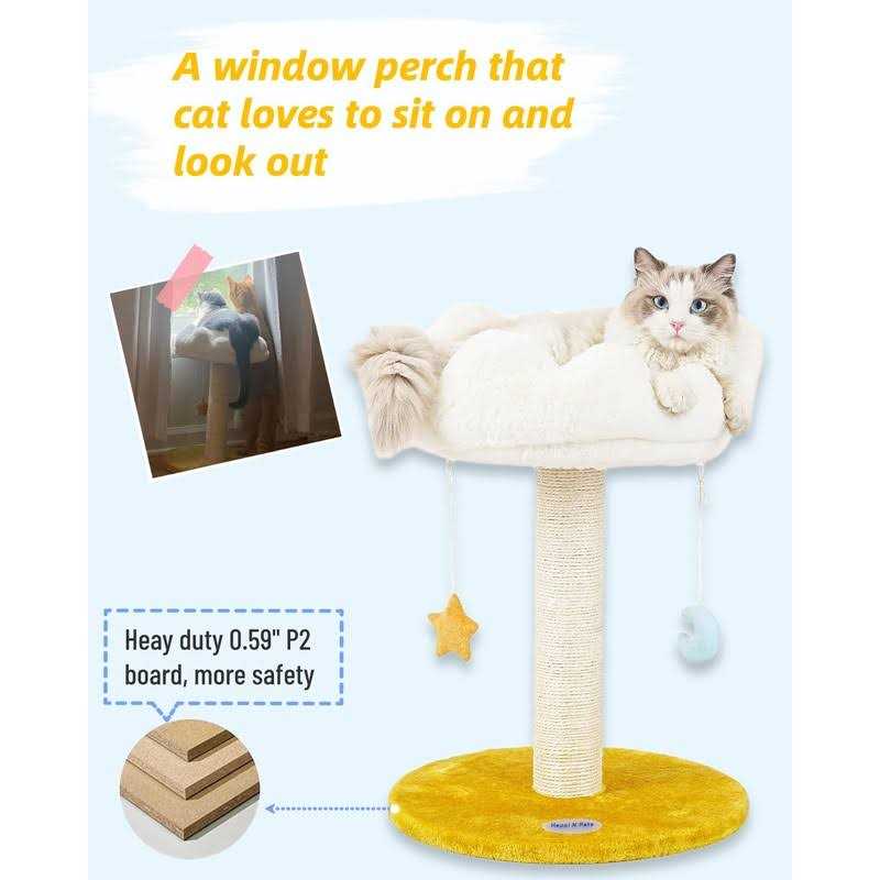 Cat Scratching Post with Bed Cat Tree Tower S8178