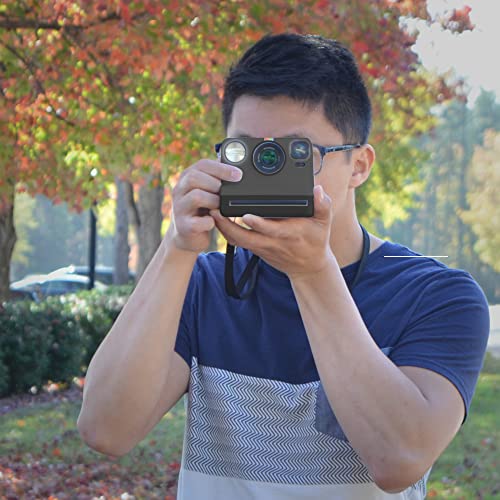 Black I-Type Instant Film Camera with B&W Film Pack D52421