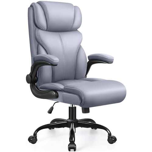 Ergonomic Big and Tall Leather Office Chair K428