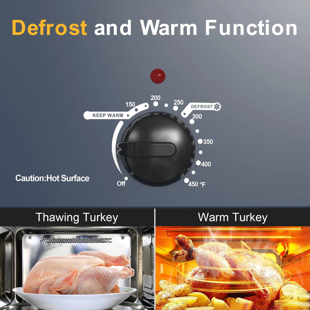 24 Quart Electric Roaster Oven with Self-Basting Lid O40335