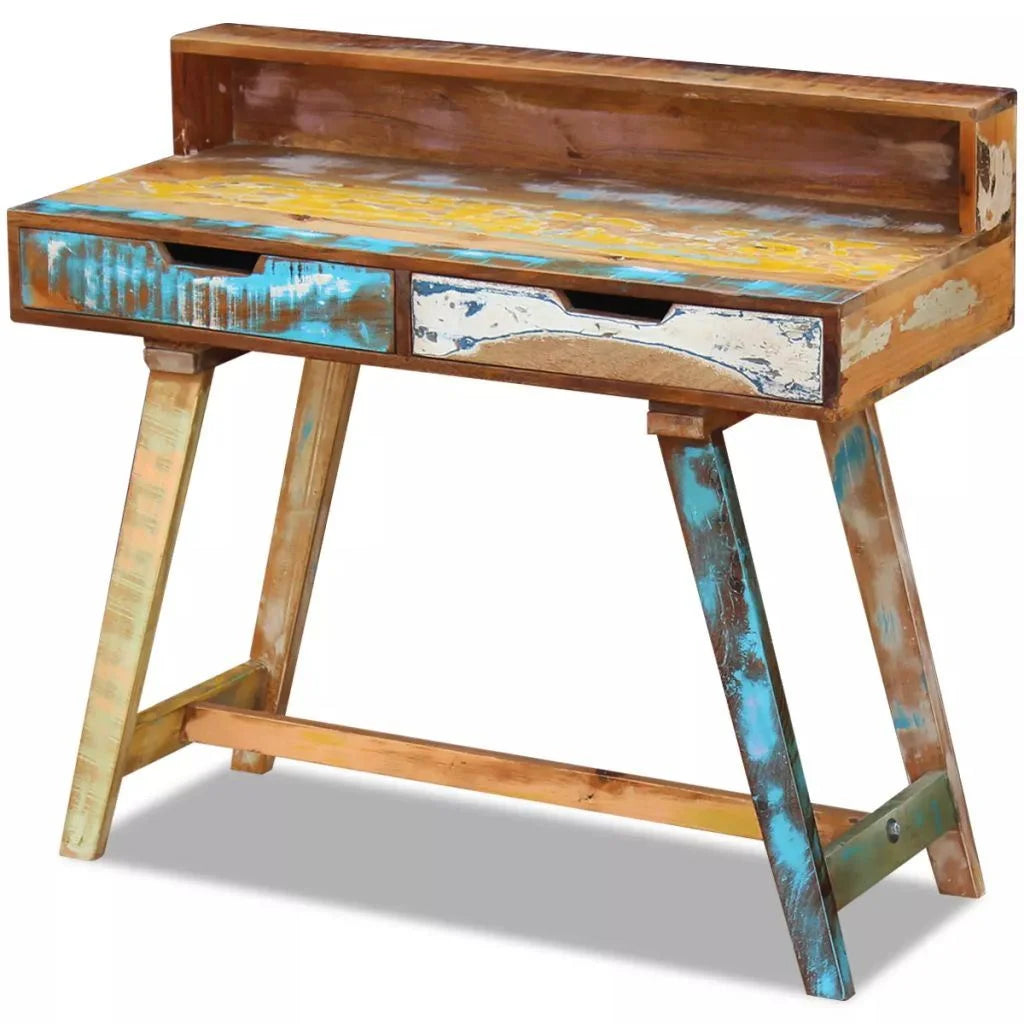 Solid Reclaimed Wood Desk D54001