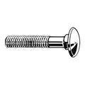 1/4-20 2-1/2 In Steel Carriage Bolts F4290