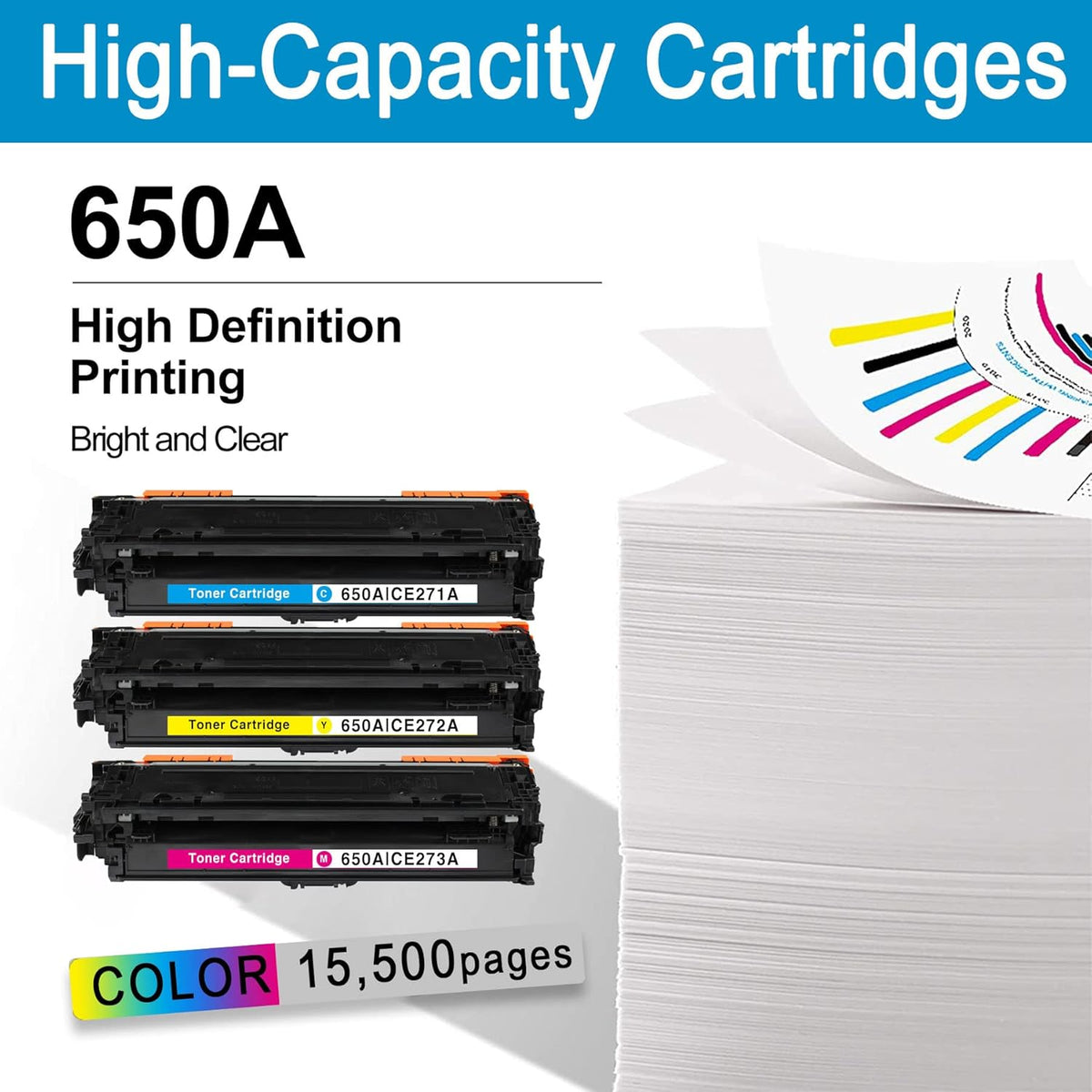 3 Pack Remanufactured Toner Cartridge Replacement E1489