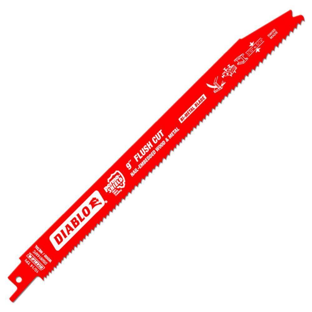9 in. Flush Cutting Reciprocating Saw Blade 50-Pack X5184