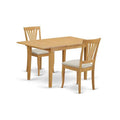 Small Kitchen Table & 2 Chairs Oak M3568