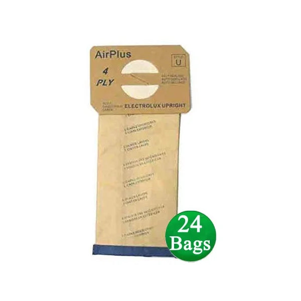 24 Replacement Paper Bags for Upright Vacuum Cleaner K75423