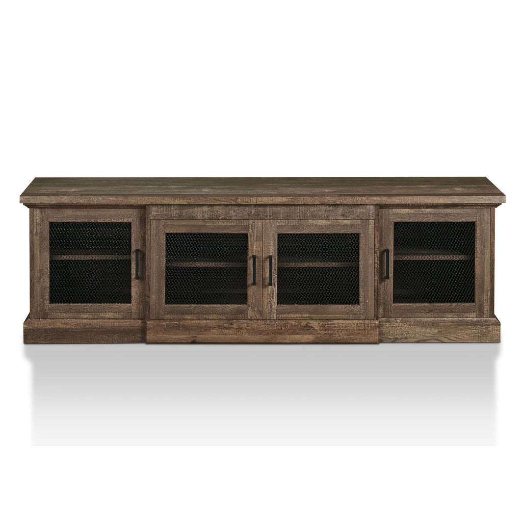 6 Shelf Rustic TV Stand J7726