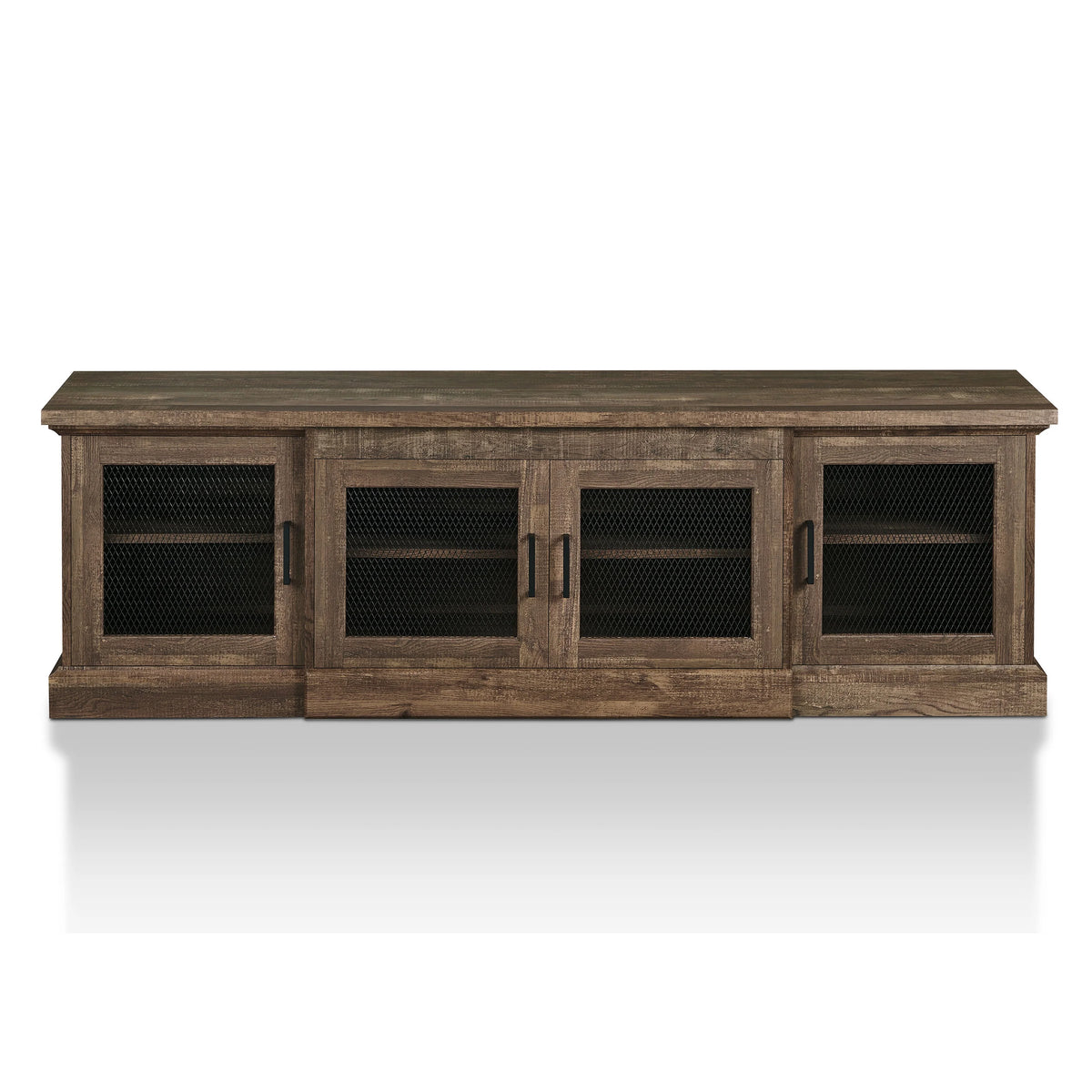 6 Shelf Rustic TV Stand J7726