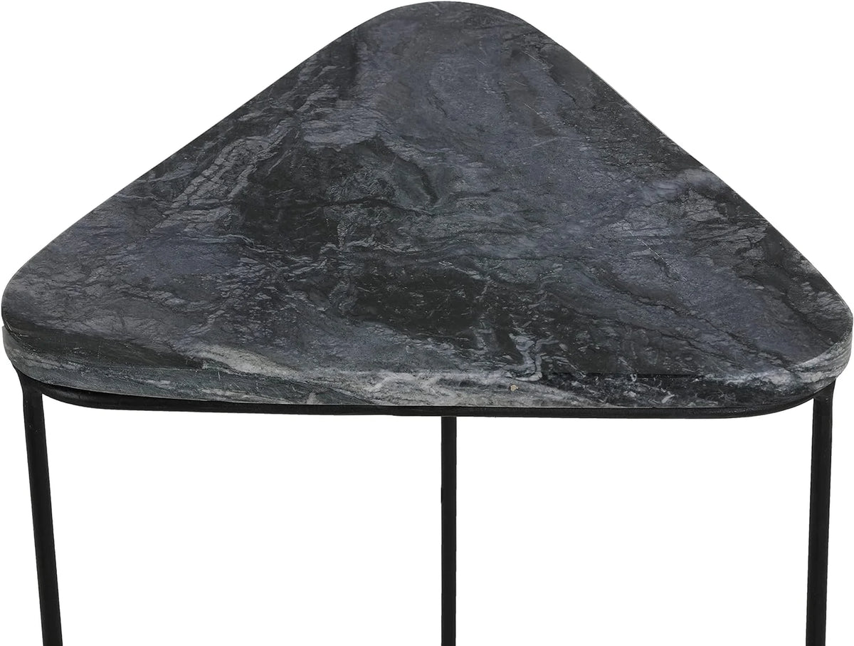 Black 2Pc Nesting Accent Tables Q97595