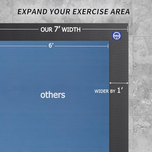 Extra Large Non-Slip 7mm Workout Mat H57235