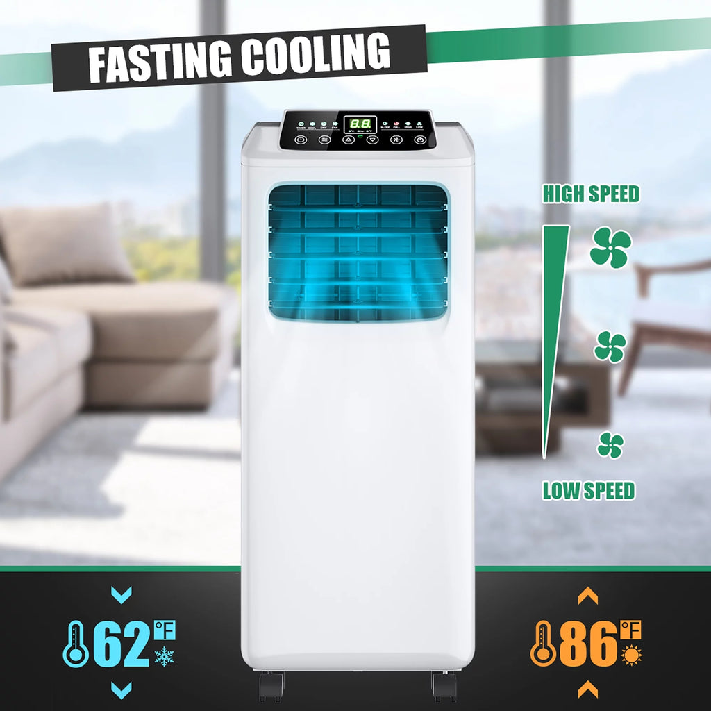 5500 BTU Portable Air Conditioner & Dehumidifier with Window Kit I416