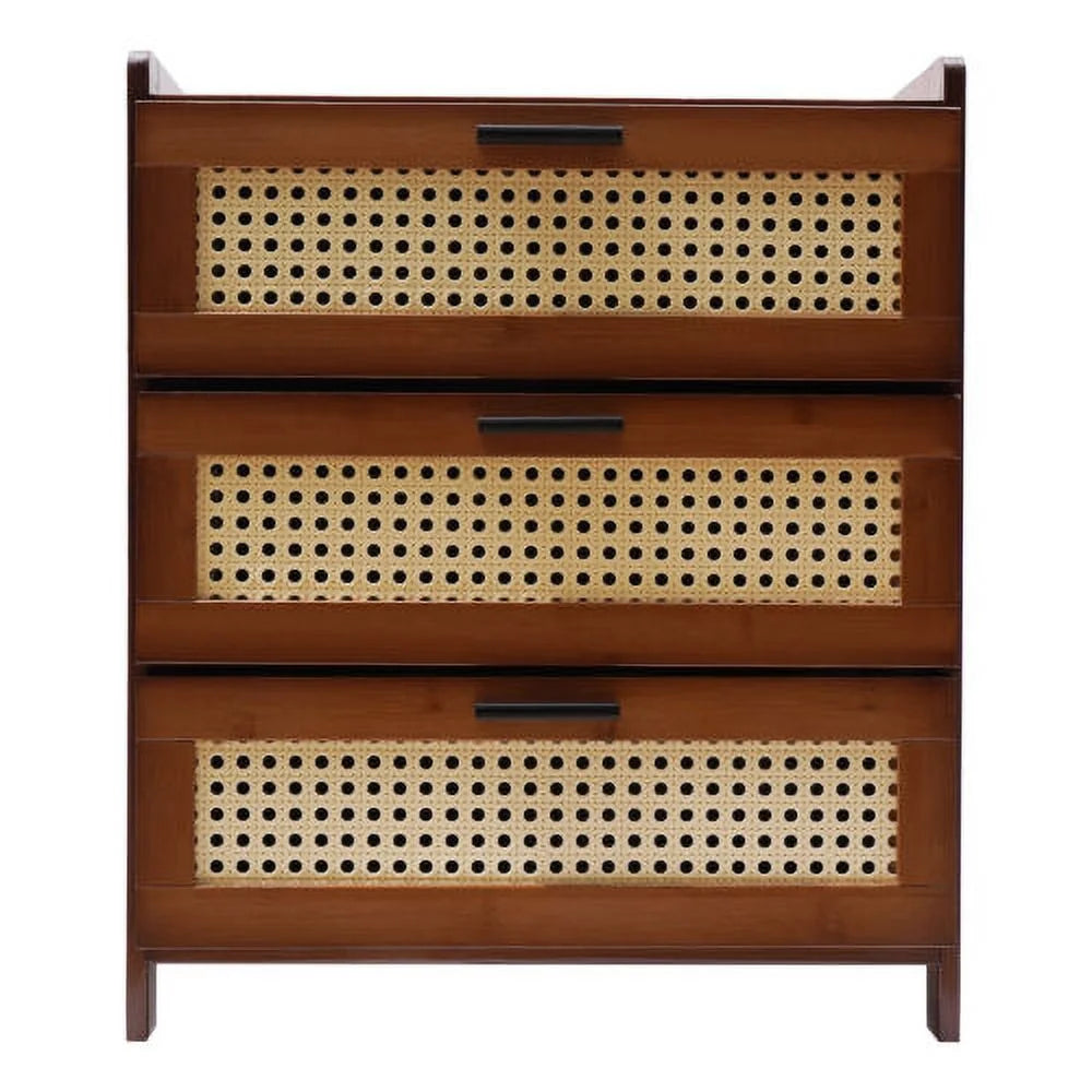 3 Drawer Bedside Nightstand V42076