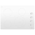 White 4 Element Radiant Electric Ceramic Glass Cooktop U621928