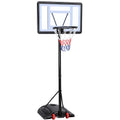 Adjustable Portable Basketball Hoop 7 to 9 Ft S4847