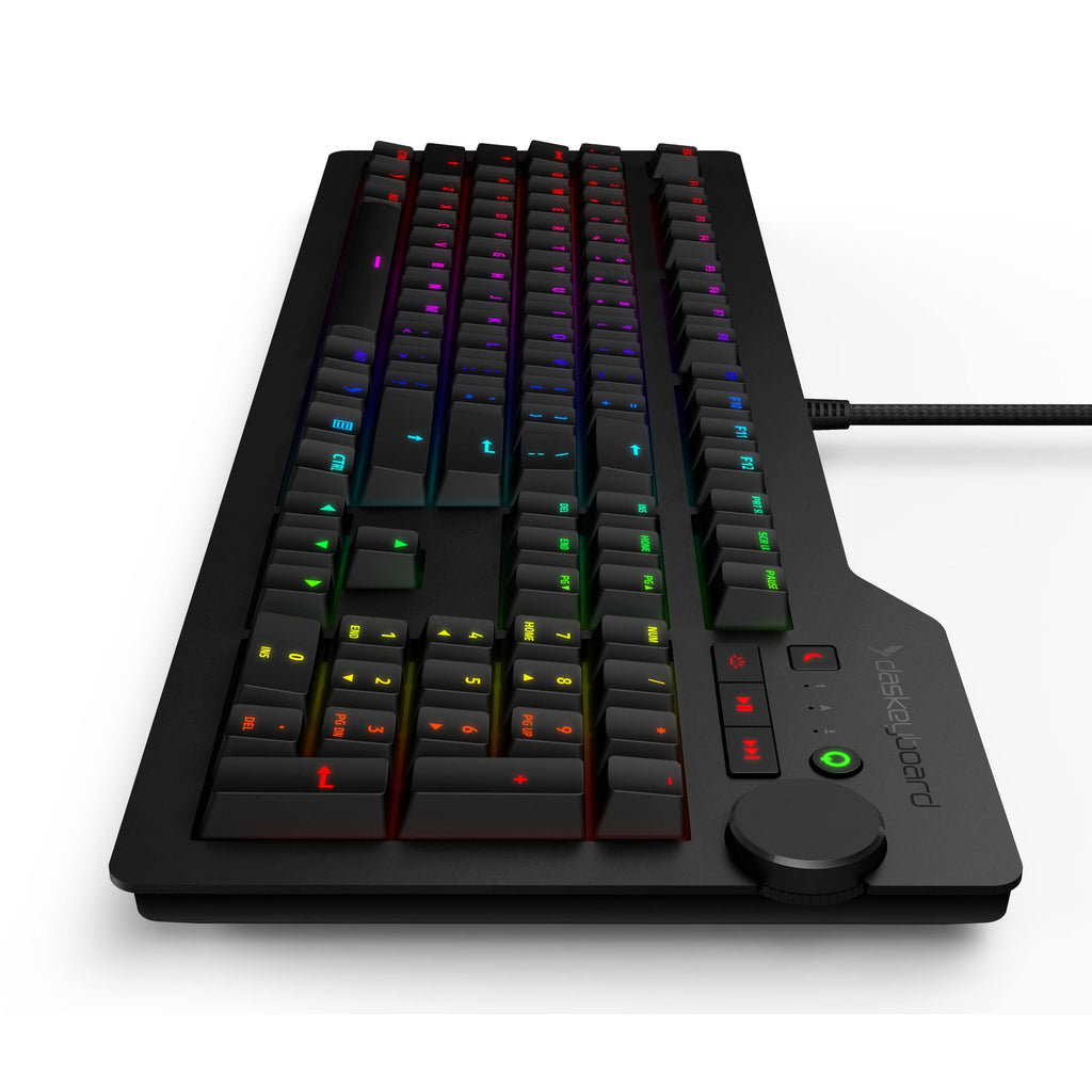 Black Anodized Aluminum Mechanical Keyboard A27990