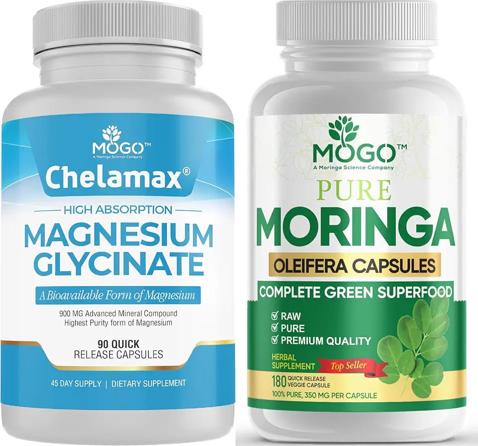 Magnesium Glycinate and Moringa Capsules F26067