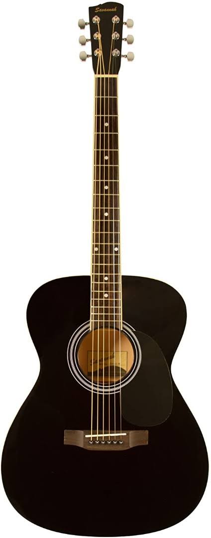 Black Acoustic Guitar K9872