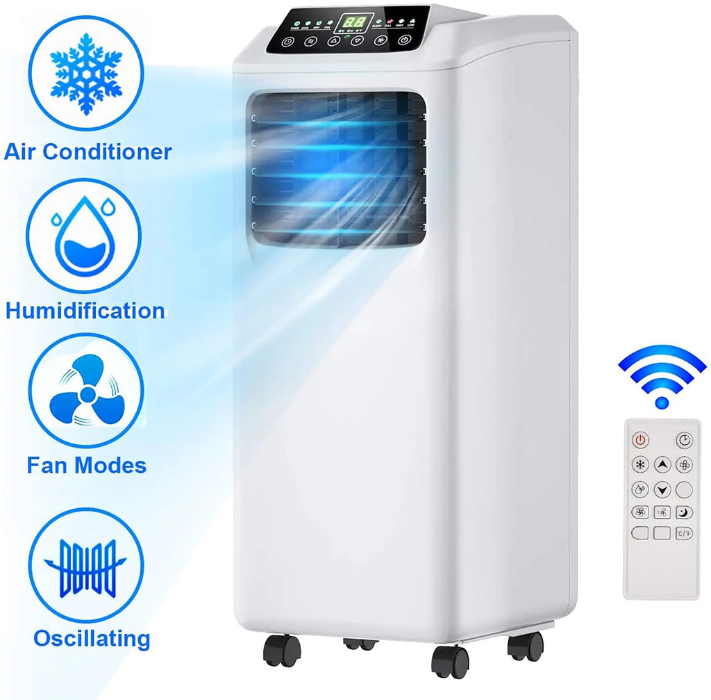 5500 BTU Portable Air Conditioner & Dehumidifier with Window Kit I416