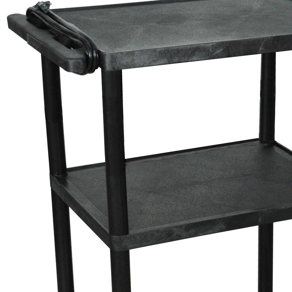 Black 42x22 Presentation Cart W5856