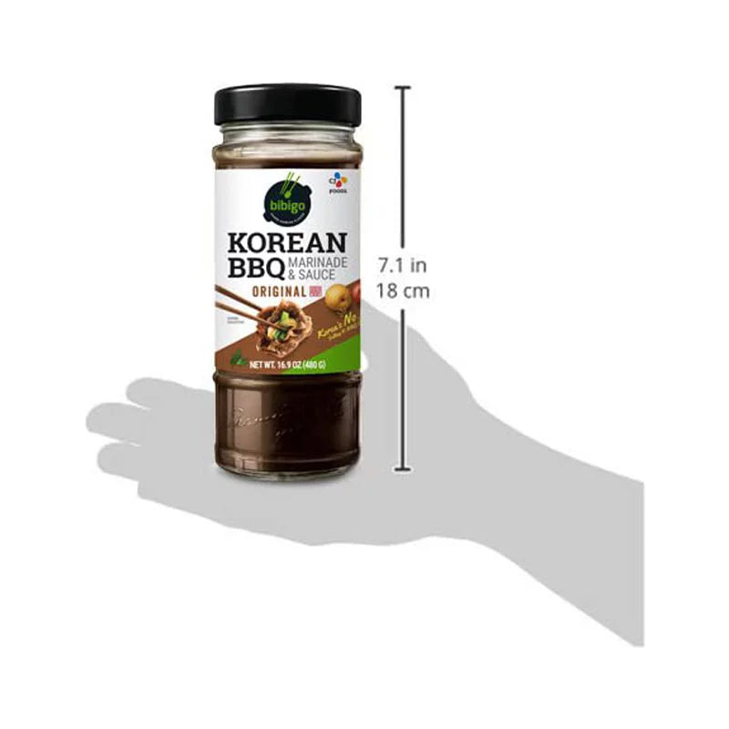 Korean Bbq Sauce Original 16.9 Ounce Pack of 6 J256