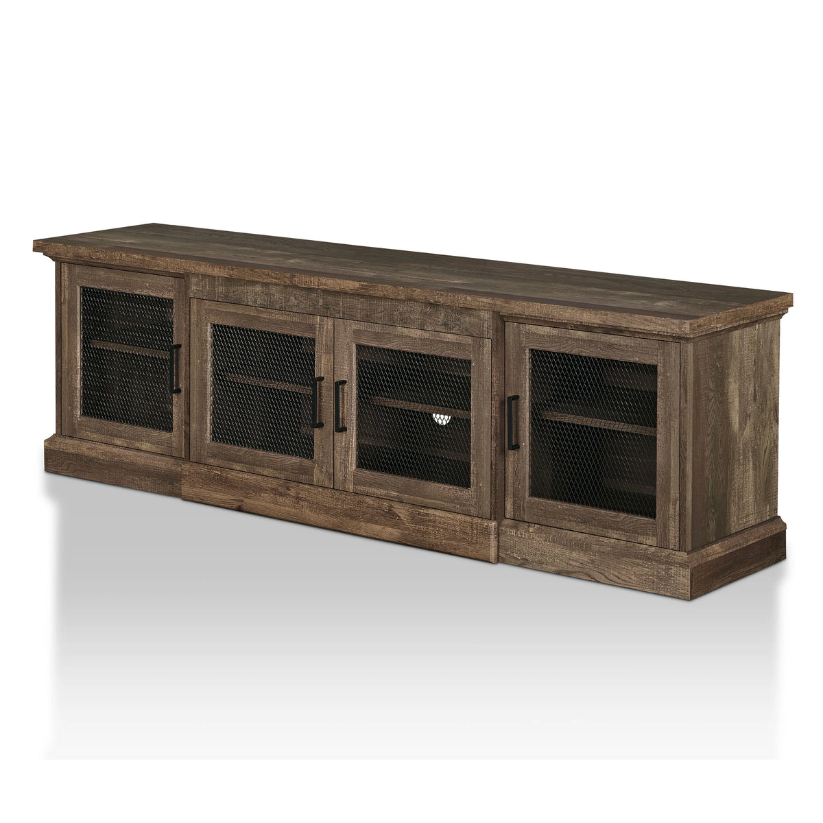 6 Shelf Rustic TV Stand J7726