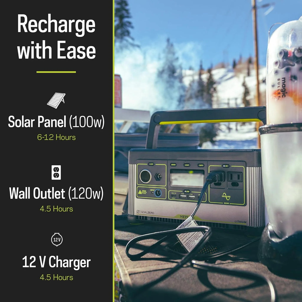 Portable Power Station with 50 Solar Panel M388813
