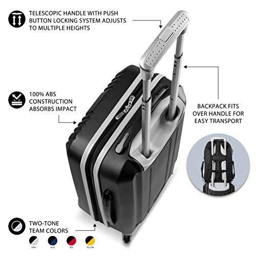 Black 2-Piece Luggage Set A82993