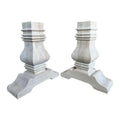 16 inch Wood Pedestal Base, Pack of Two F74783