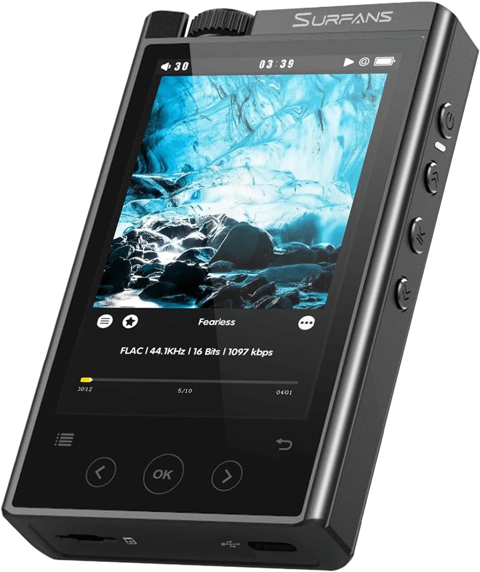 4.0 inches HiFi Lossless DSD Digital Audio Player with 32GB Memory Card I744731