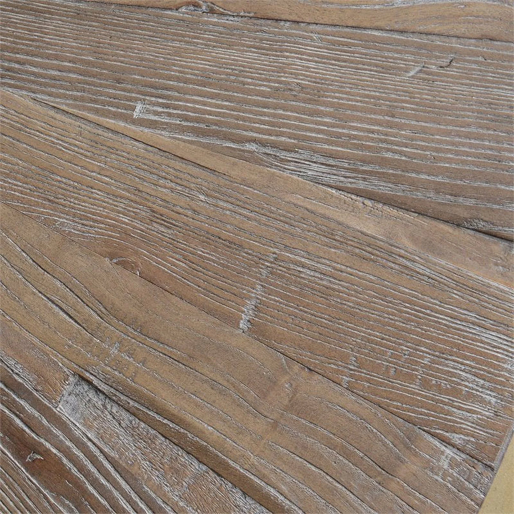 Wood and Metal End Table Set of 2 G6871