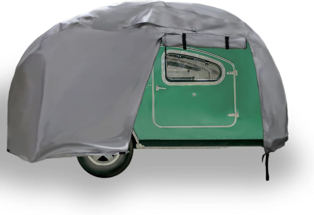 Teardrop Trailer Camper Cover Fits 12'–15'L, 7'W C43252