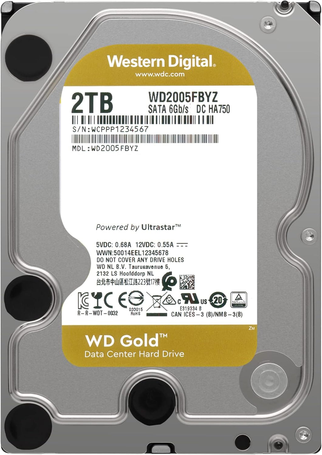 6TB 7200 RPM SATA 3.5 Internal Hard Drive P678