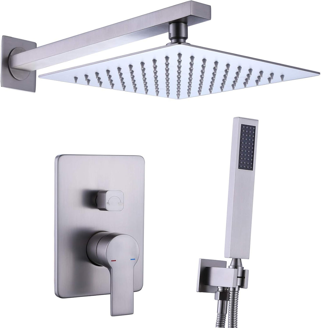 Matte Black Rain Shower System M1547