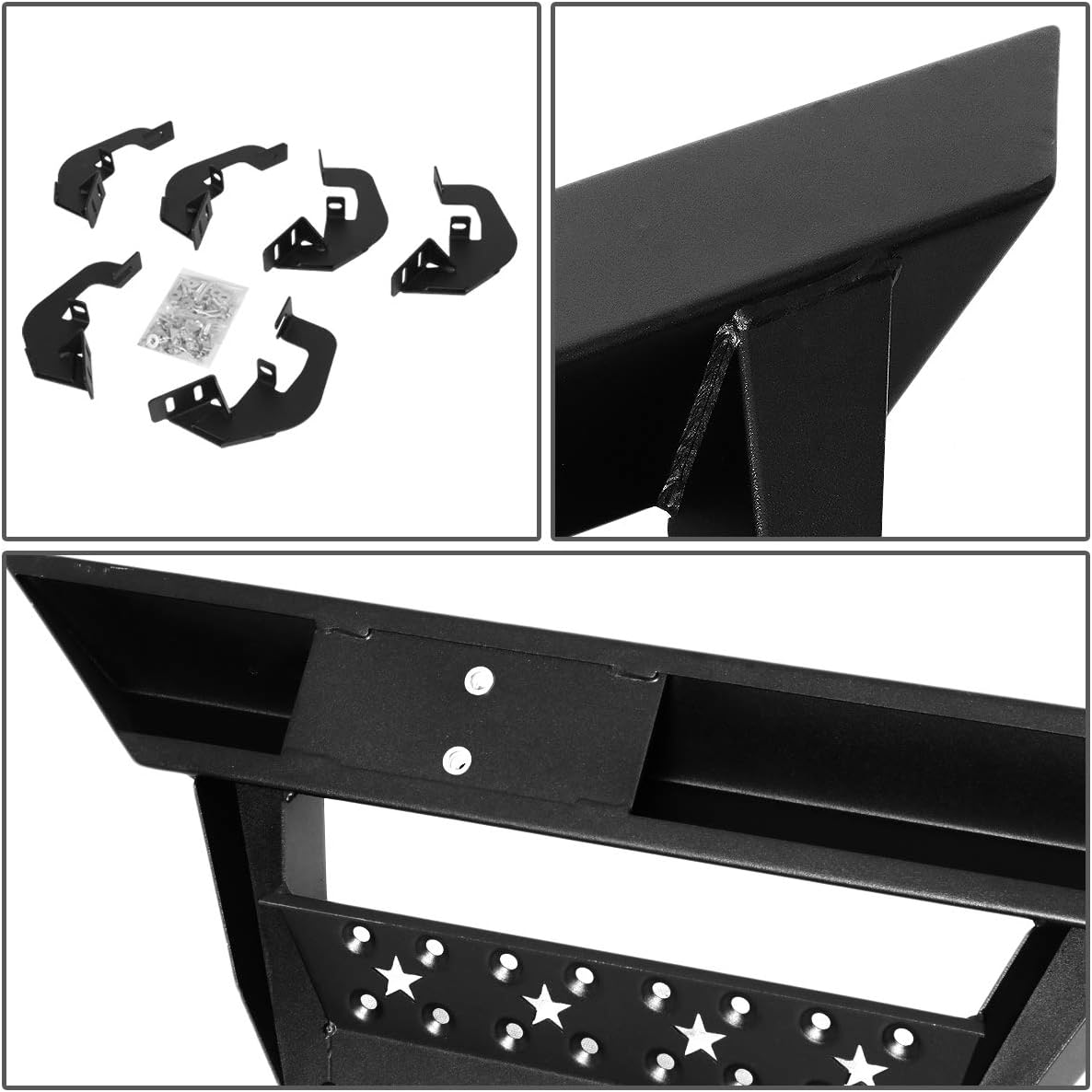 Powdercoated Running Board Side Step Nerf Bar K6550