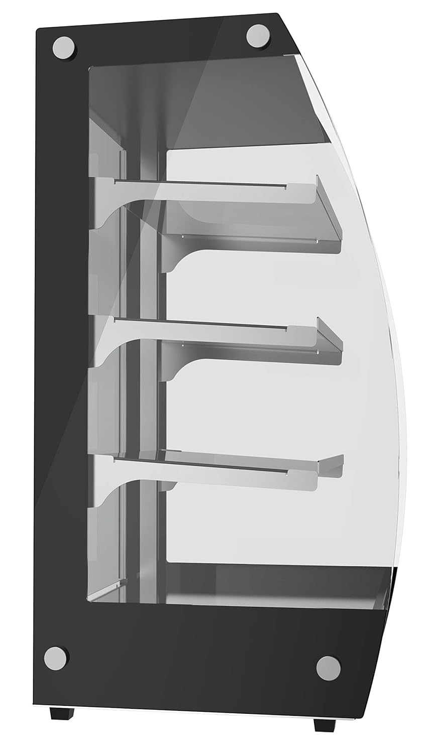 Commercial Glass Bakery Display Case 4 Tier with LED Lighting C391676