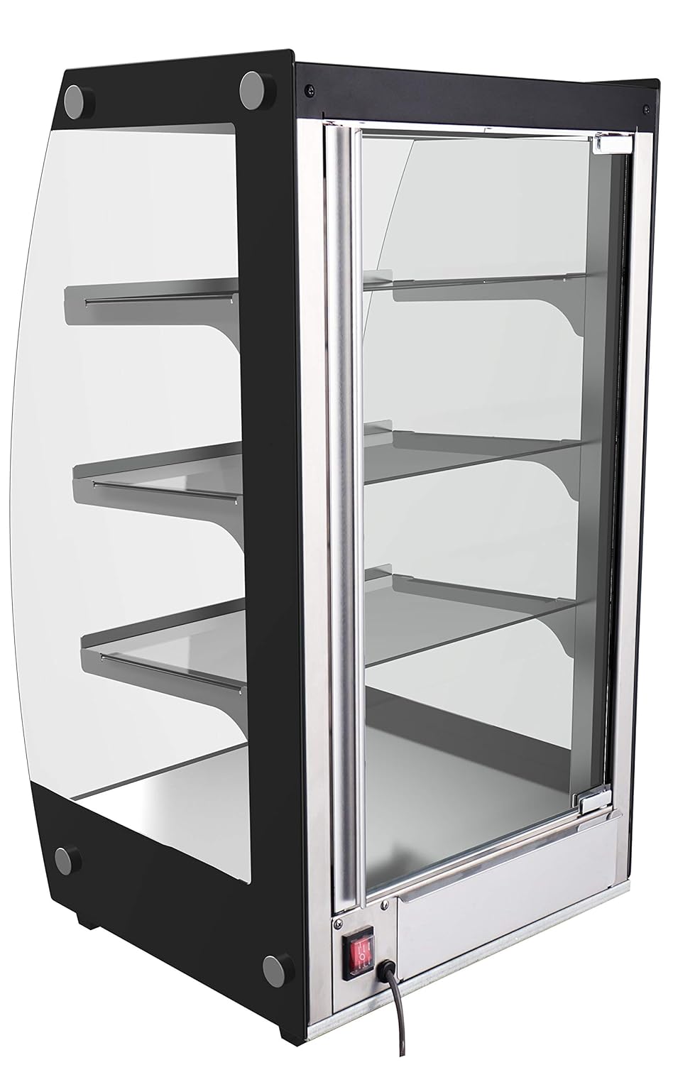 Commercial Glass Bakery Display Case 4 Tier with LED Lighting C391676
