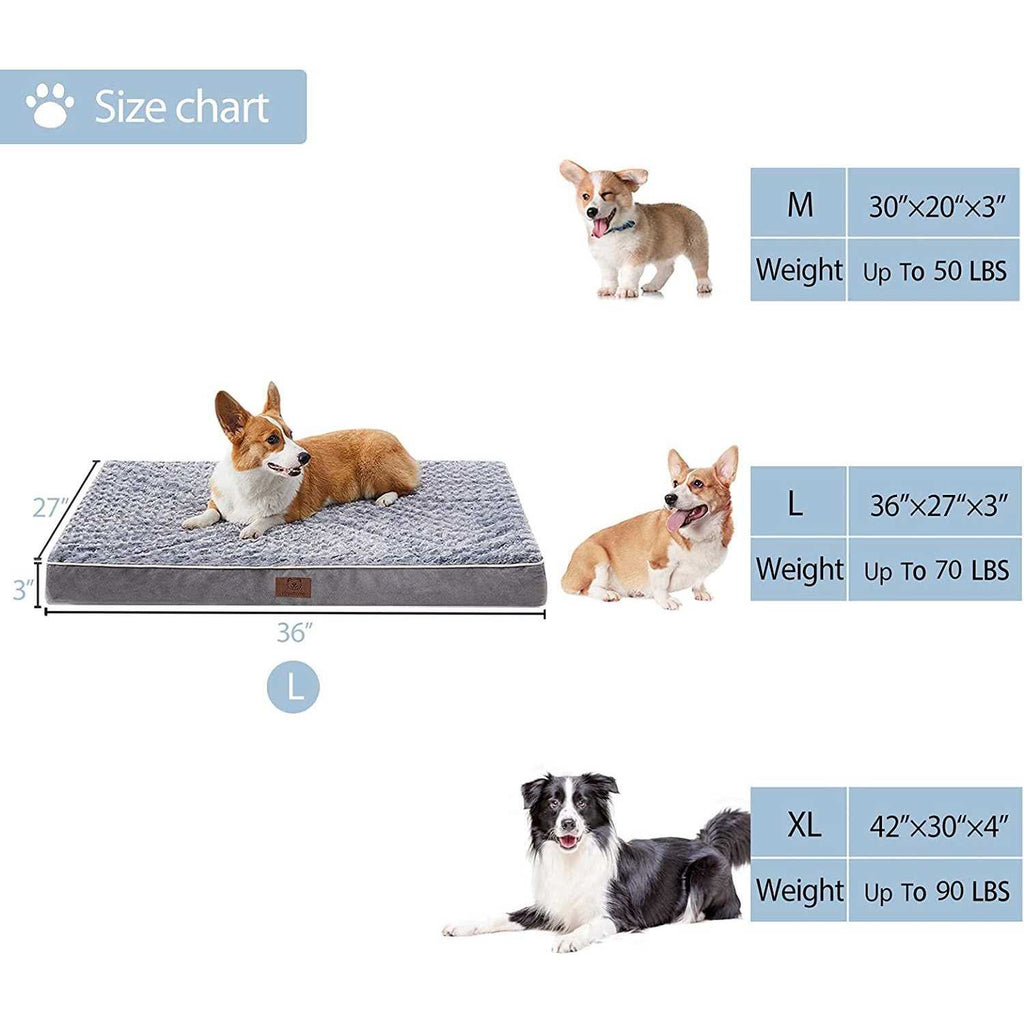 Orthopedic Waterproof Dog Bed with Removable Washable Cover T91712