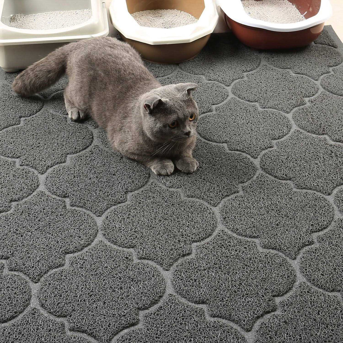 XL Phthalate Free Cat Litter Mat X87124